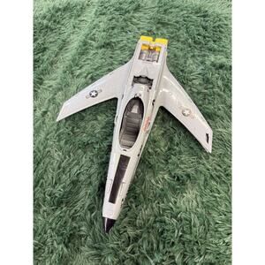 G.I. Joe X-30 Conquest Fighter Jet Aircraft Toy Vehicle Vintage Gray 1980s 1990s
